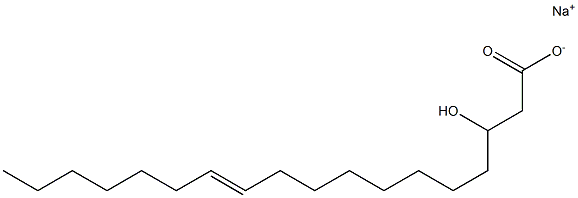  (E)-3-Hydroxy-11-octadecenoic acid sodium salt