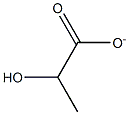 2-Hydroxypropanoate Struktur