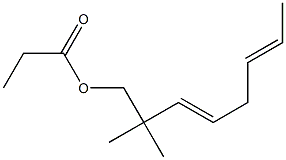  Propionic acid 2,2-dimethyl-3,6-octadienyl ester