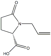 1-Allyl-L-pyroglutamic acid Structure