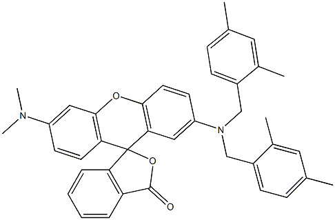  3'-(Dimethylamino)-7'-[bis(2,4-dimethylbenzyl)amino]spiro[isobenzofuran-1(3H),9'-[9H]xanthen]-3-one