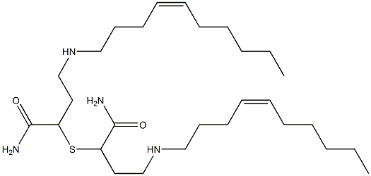 2-[[(4Z)-4-Decenyl]amino]ethyl(carbamoylmethyl) sulfide,,结构式