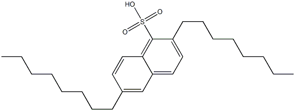  2,6-Dioctyl-1-naphthalenesulfonic acid