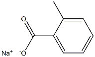 2-Methylbenzoic acid sodium salt Struktur