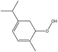 p-Mentha-1,3-dien-6-yl hydroperoxide,,结构式