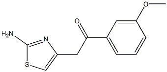  2-Amino-4-[(3-methoxyphenyl)carbonylmethyl]thiazole