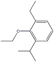 1-Ethoxy-2-ethyl-6-isopropyl-benzene Structure