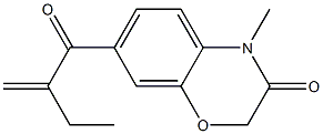  4-Methyl-7-(2-ethylacryloyl)-4H-1,4-benzoxazin-3(2H)-one
