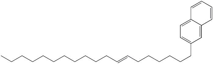 2-(7-Nonadecenyl)naphthalene Structure