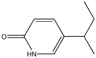 5-(1-Methylpropyl)-2(1H)-pyridone Structure