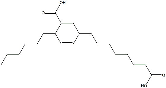 5-Carboxy-4-hexyl-2-cyclohexene-1-octanoic acid