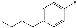 1-Fluoro-4-butylbenzene,,结构式