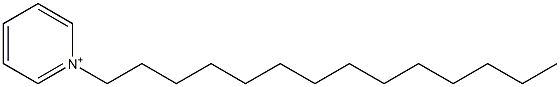 1-Tetradecylpyridinium Structure