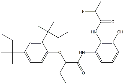 6-(2-Fluoropropionylamino)-5-[2-(2,4-di-tert-amylphenoxy)butyrylamino]phenol|