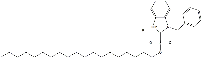 1-Benzyl-2,3-dihydro-2-nonadecyl-1H-benzimidazole-2-sulfonic acid potassium salt