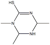 2,3,6-Trimethyl-1,2,3,6-tetrahydro-1,3,5-triazine-4-thiol Structure