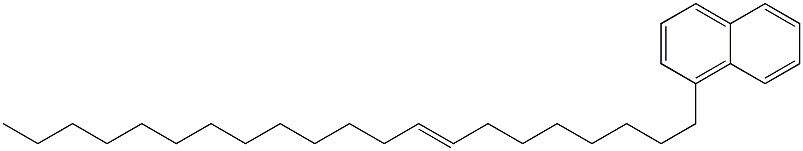 1-(8-Henicosenyl)naphthalene,,结构式