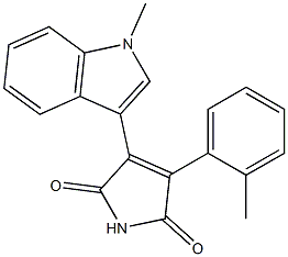 3-(1-Methyl-1H-indol-3-yl)-4-(2-methylphenyl)-1H-pyrrole-2,5-dione