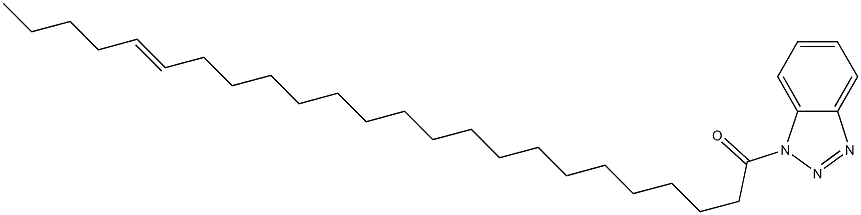 1-(1-オキソ-19-テトラコセニル)-1H-ベンゾトリアゾール 化学構造式