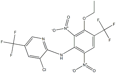 3-Chloro-5-trifluoromethyl-N-(3-ethoxy-4-trifluoromethyl-2,6-dinitrophenyl)pyridin-2-amine