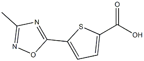 5-(3-Methyl-1,2,4-oxadiazol-5-yl)thiophene-2-carboxylic acid