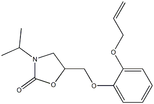  3-(1-Methylethyl)-5-[[2-(2-propenyloxy)phenyl]oxymethyl]oxazolidin-2-one