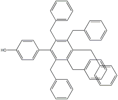 4-(2,3,4,5,6-Pentabenzylphenyl)phenol