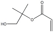 アクリル酸2-ヒドロキシ-1,1-ジメチルエチル 化学構造式