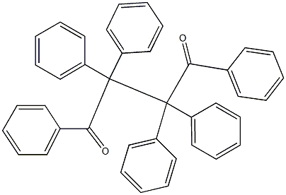 1,2,2,3,3,4-Hexaphenylbutane-1,4-dione Structure