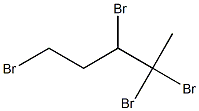 1,3,4,4-Tetrabromopentane Structure