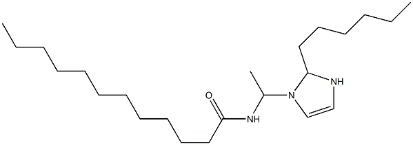 1-(1-Lauroylaminoethyl)-2-hexyl-4-imidazoline Structure