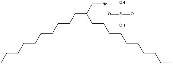 Sulfuric acid 2-decyldodecyl=sodium salt|
