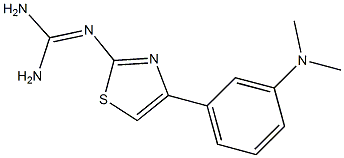 2-[[Amino(amino)methylene]amino]-4-(3-(dimethylamino)phenyl)thiazole