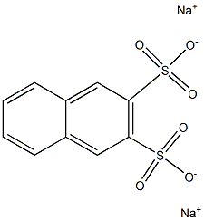 2,3-Naphthalenedisulfonic acid disodium salt 结构式