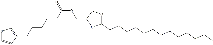 3-[6-(2-Tridecyl-1,3-dioxolan-4-ylmethoxy)-6-oxohexyl]thiazolium