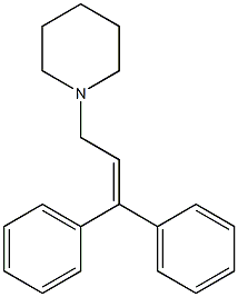 1-(3,3-Diphenylallyl)piperidine|