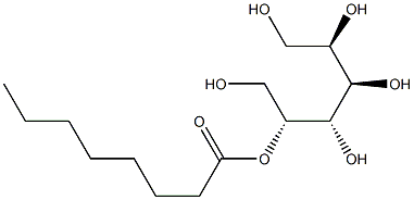 D-マンニトール2-オクタノアート 化学構造式