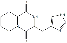 3-[(1H-Imidazol-4-yl)methyl]-2,3,7,8,9,9a-hexahydro-6H-pyrido[1,2-a]pyrazine-1,4-dione|