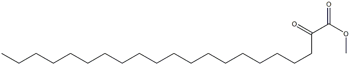 2-Oxohenicosanoic acid methyl ester Struktur