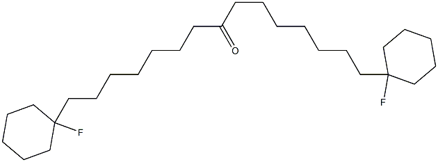 1-Fluorocyclohexylheptyl ketone,,结构式