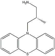 (+)-10-[(S)-3-Amino-2-methylpropyl]-10H-phenothiazine Structure