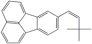 8-[(Z)-3,3-Dimethyl-1-butenyl]fluoranthene