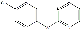 4-Chlorophenyl 2-pyrimidinyl sulfide