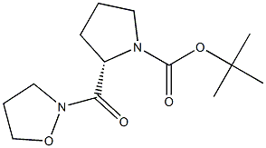 イソオキサゾリジン-2-イル[(2S)-1-tert-ブトキシカルボニル-2-ピロリジニル]ケトン 化学構造式
