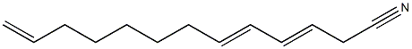 3,5,12-Tridecatrienenitrile