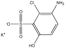 3-Amino-2-chloro-6-hydroxybenzenesulfonic acid potassium salt