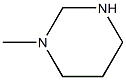 1-Methylhexahydropyrimidine Struktur