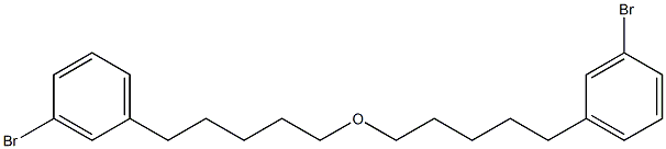 3-Bromophenylpentyl ether,,结构式