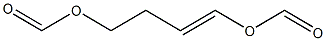 1,4-Bis(formyloxy)-1-butene Struktur