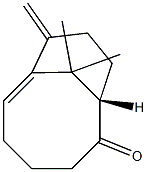 (1S,6E)-8-Methylene-11,11-dimethylbicyclo[5.3.1]undec-6-en-2-one Structure